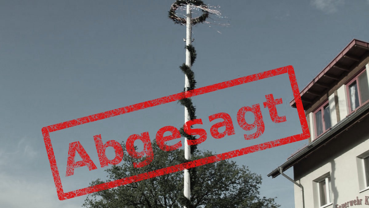 Maibaumstellen abgesagt