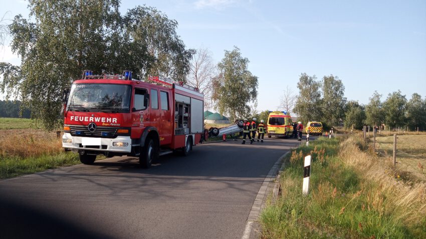 Verkehrsunfall – Feuerwehr Kolkwitz