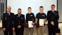 Zum Anwärter befördert