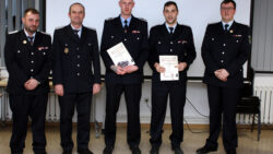 Zum Brandmeister befördert