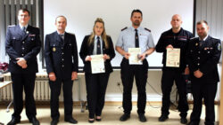 Zum Löschmeister befördert